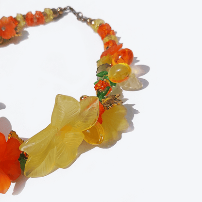 Tutti-Flora Necklace: Discover exotic vintage jewelry