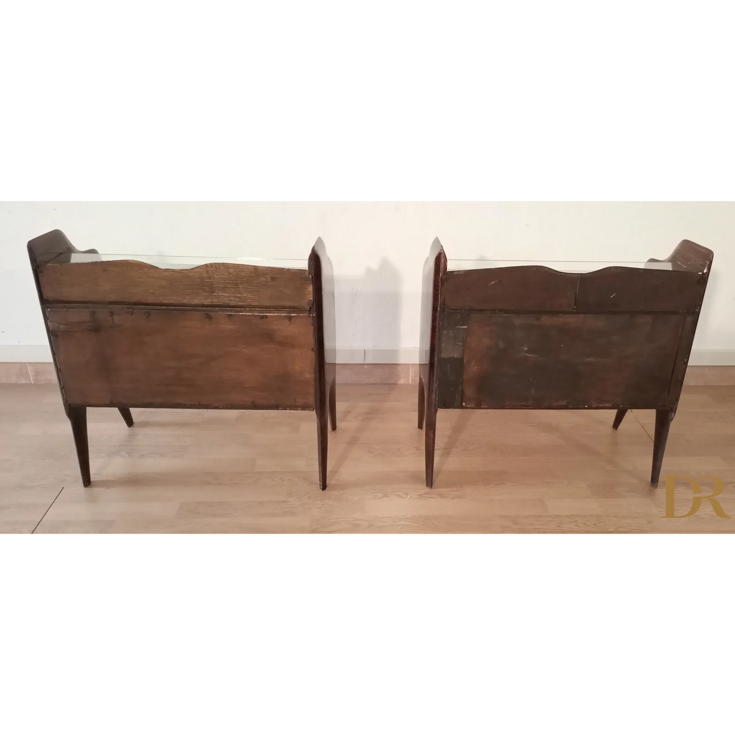 Nachttische aus Palisanderholz Nachttische aus den 1950er Jahren Mid Century Design Nachttisch Nachttisch Dario Raia Antiquitäten Moderne Antiquitäten Vintage 50er 60er 70er Nachttische Moderne Nachttische Nachttisch Sideboard Nachttisch Art Deco Nachttisch Nachttisch mit Marmor Nachttisch aus Holz Nachttisch Moderner Nachttisch Messinggriffe Mitte Jahrhundert moderne moderne Antiquitäten Messing Palisander Glas Kunstmarmor Glas