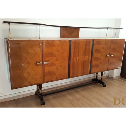 Vintage Mid-Century Sideboard Dassi | Vintage Mobile Bar Console Vittorio Dassi Cecchini