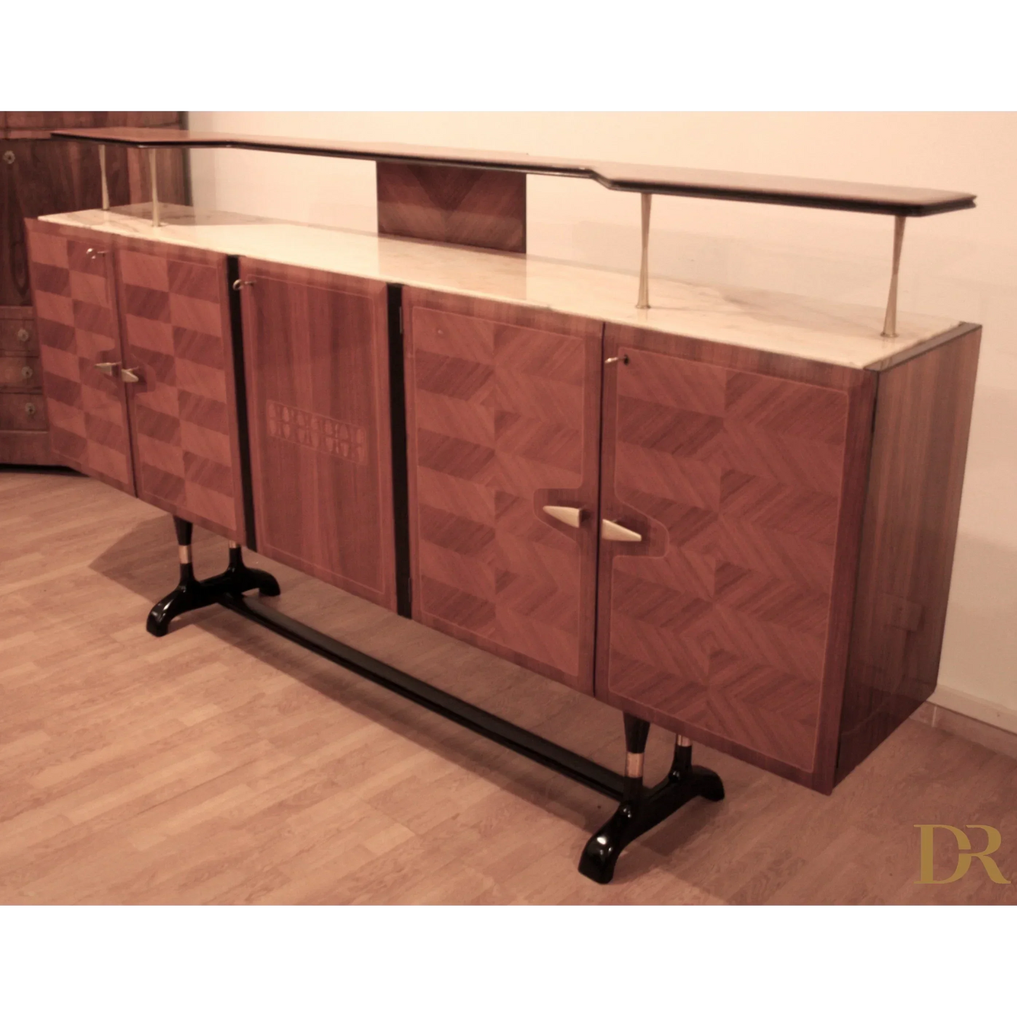 Vintage Mid-Century Sideboard Dassi | Vintage Mobile Bar Console Vittorio Dassi Cecchini