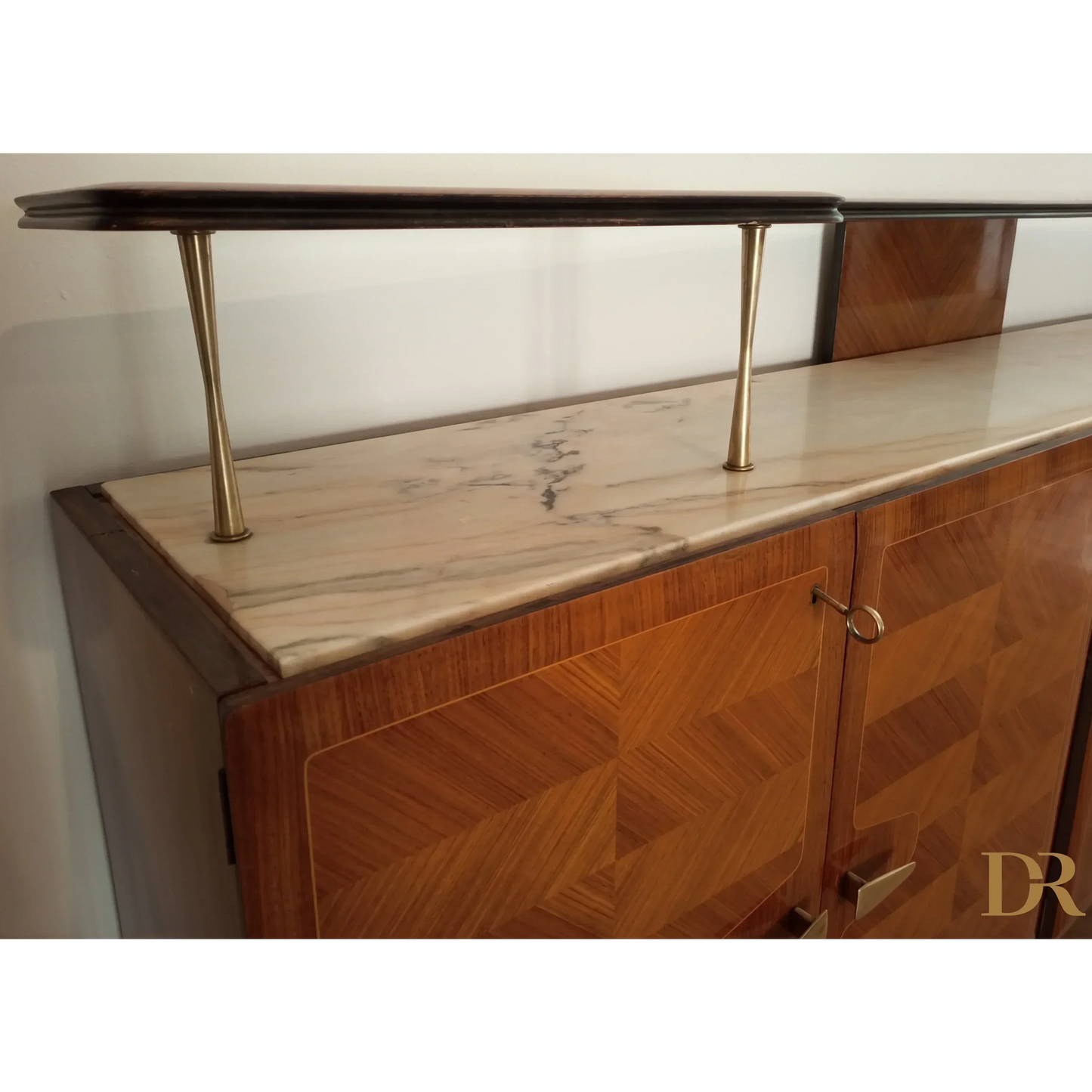 Vintage Mid-Century Sideboard Dassi | Vintage Mobile Bar Console Vittorio Dassi Cecchini