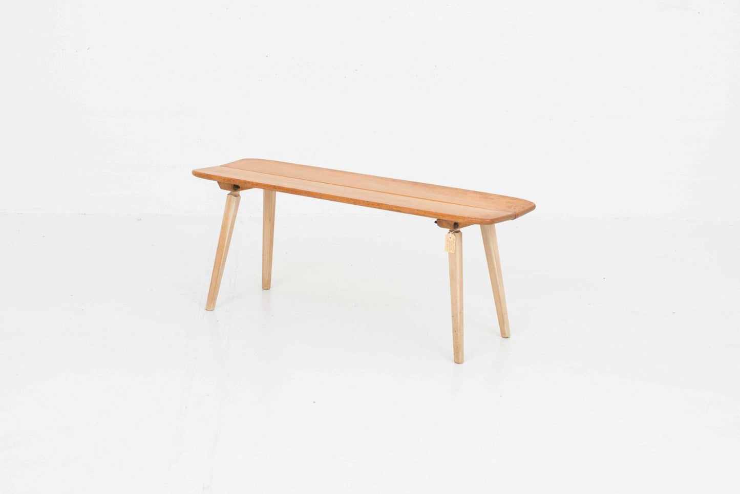 Banc d'aide à la vie de Jacob Müller en bois vintage foncé