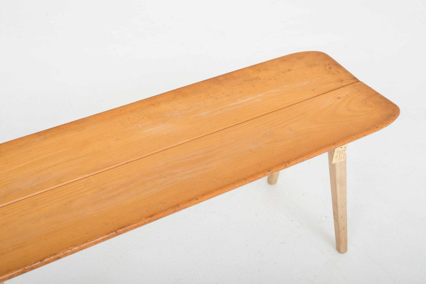 Banc d'aide à la vie de Jacob Müller en bois vintage foncé