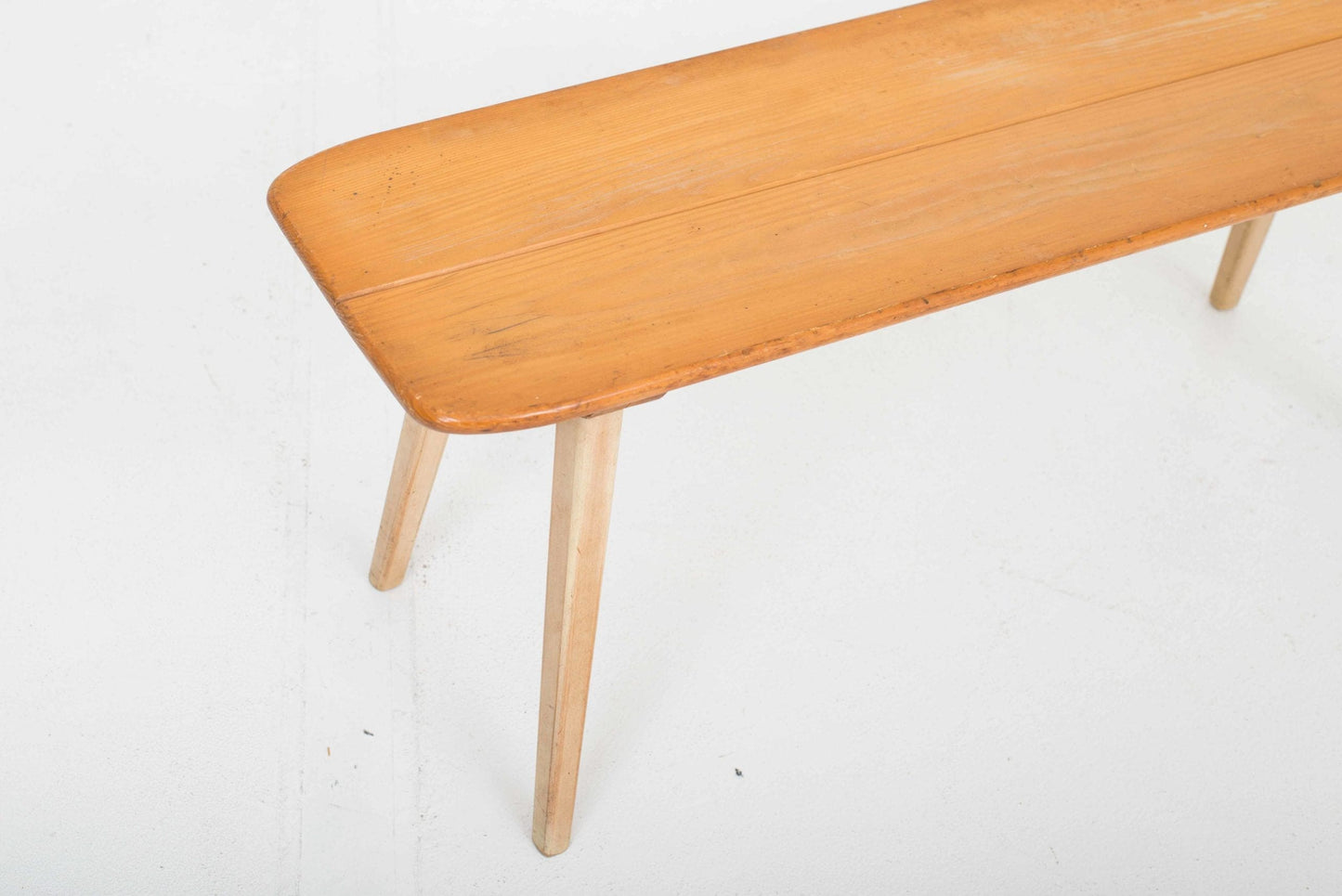 Banc d'aide à la vie de Jacob Müller en bois vintage foncé