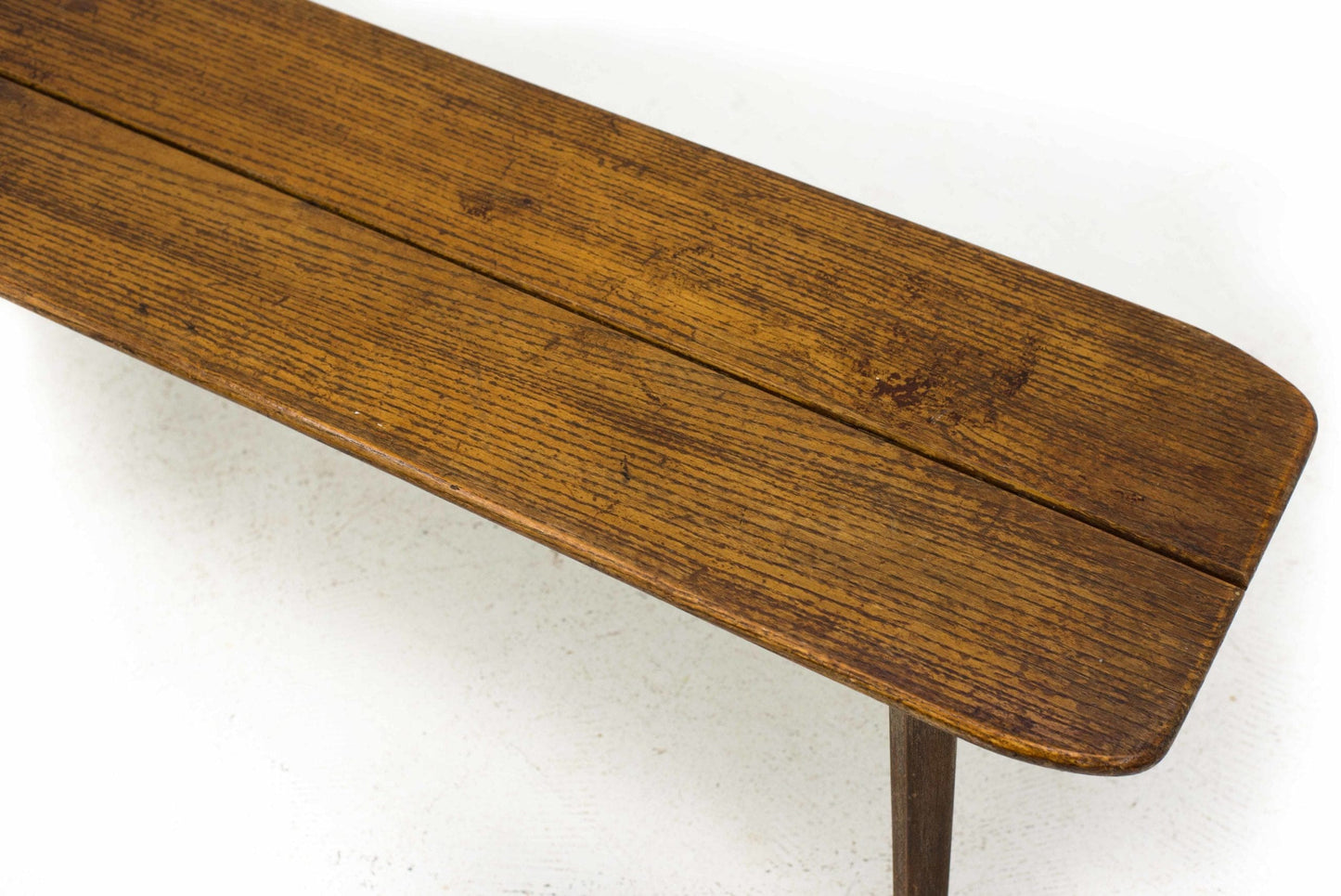 Banc d'aide à la vie de Jacob Müller en bois vintage foncé