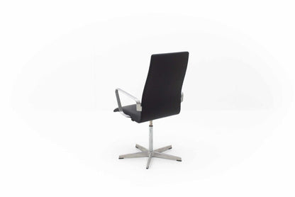 Arne Jacobsen Office Chair Oxford Classic by Fritz Hansen Vintage