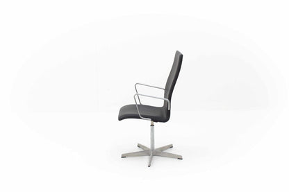 Arne Jacobsen Office Chair Oxford Classic by Fritz Hansen Vintage