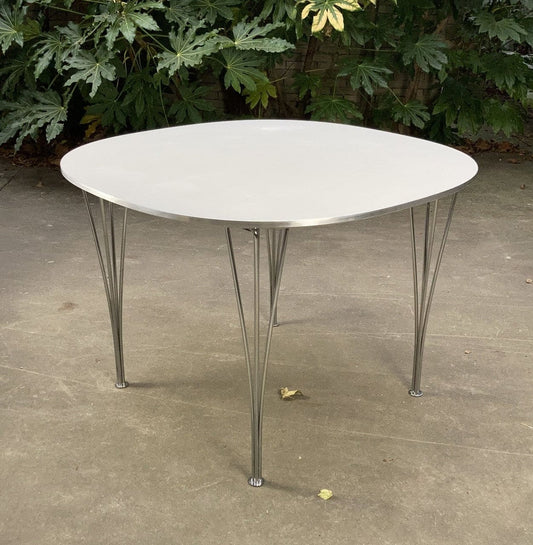 Vintage Table Fritz Hansen Dining Table B603 Supercircular