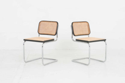 Marcel Breuer Freischwinger von Gavina / Knoll- im Set von 2 Vintage