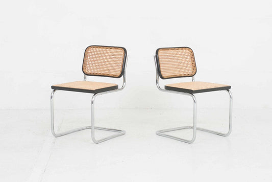 Marcel Breuer cantilever chair by Gavina / Knoll - set of two