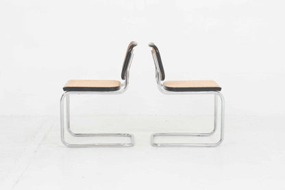 Marcel Breuer Freischwinger von Gavina / Knoll- im Set von 2 Vintage