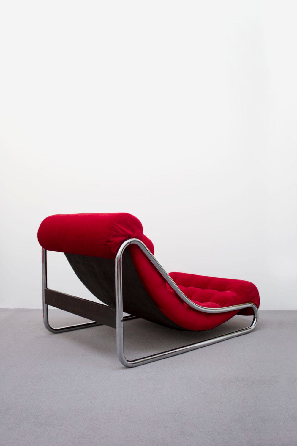 2 Chaises Longues IKEA Impala - 2 Fauteuils Impala Vintage Rouges - Gillis Lundgren pour IKEA, 1972