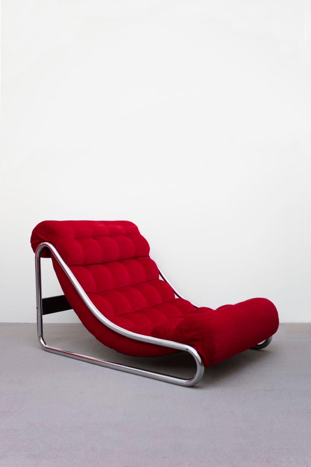 2 Chaises Longues IKEA Impala - 2 Fauteuils Impala Vintage Rouges - Gillis Lundgren pour IKEA, 1972