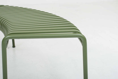 Hay Pallisade Park Bench by Ronan and Erwan Bouroullec in Olive Vintage