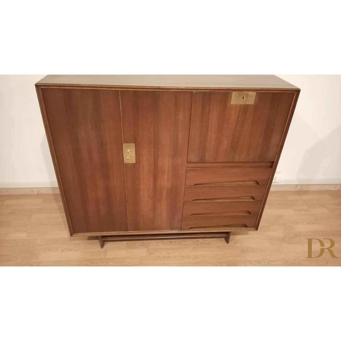 Vintage Highboard Sideboard Sideboard Palutari for Dassi Design 1950 Antique