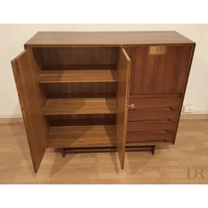 Vintage Highboard Sideboard Sideboard Palutari for Dassi Design 1950 Antique