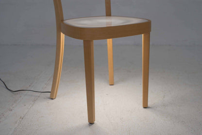 Jörg Boner Pof 1 chair with illuminated seat by Horgenglarus Vintage