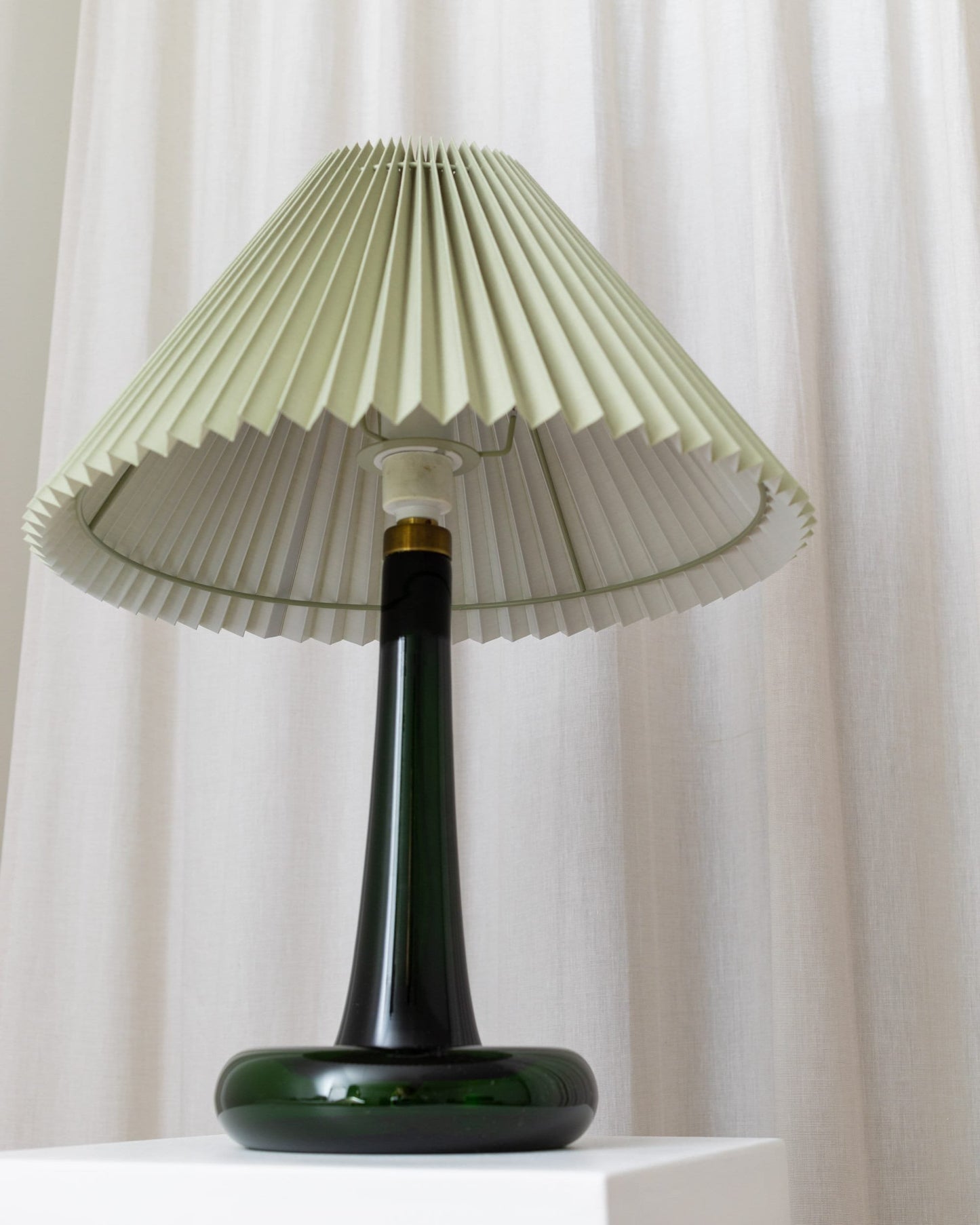 Michael Bang Holmegaard table lamp "Fleur" Mid Century Denmark 1970s Vintage