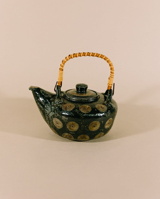 Wim Mühlendyck stoneware teapot with Westerwald salt glaze and incised decoration design 1960, Mid Century Vintage