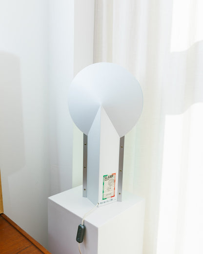 Table lamp Slamp Moon by Samuel Parker 90s in mint green vintage