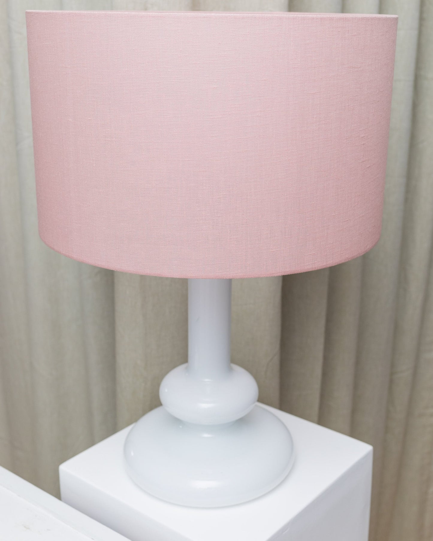 Holmegaard Plaza table lamp by Hsin Lung Lin Glasværk 1978-1984 vintage