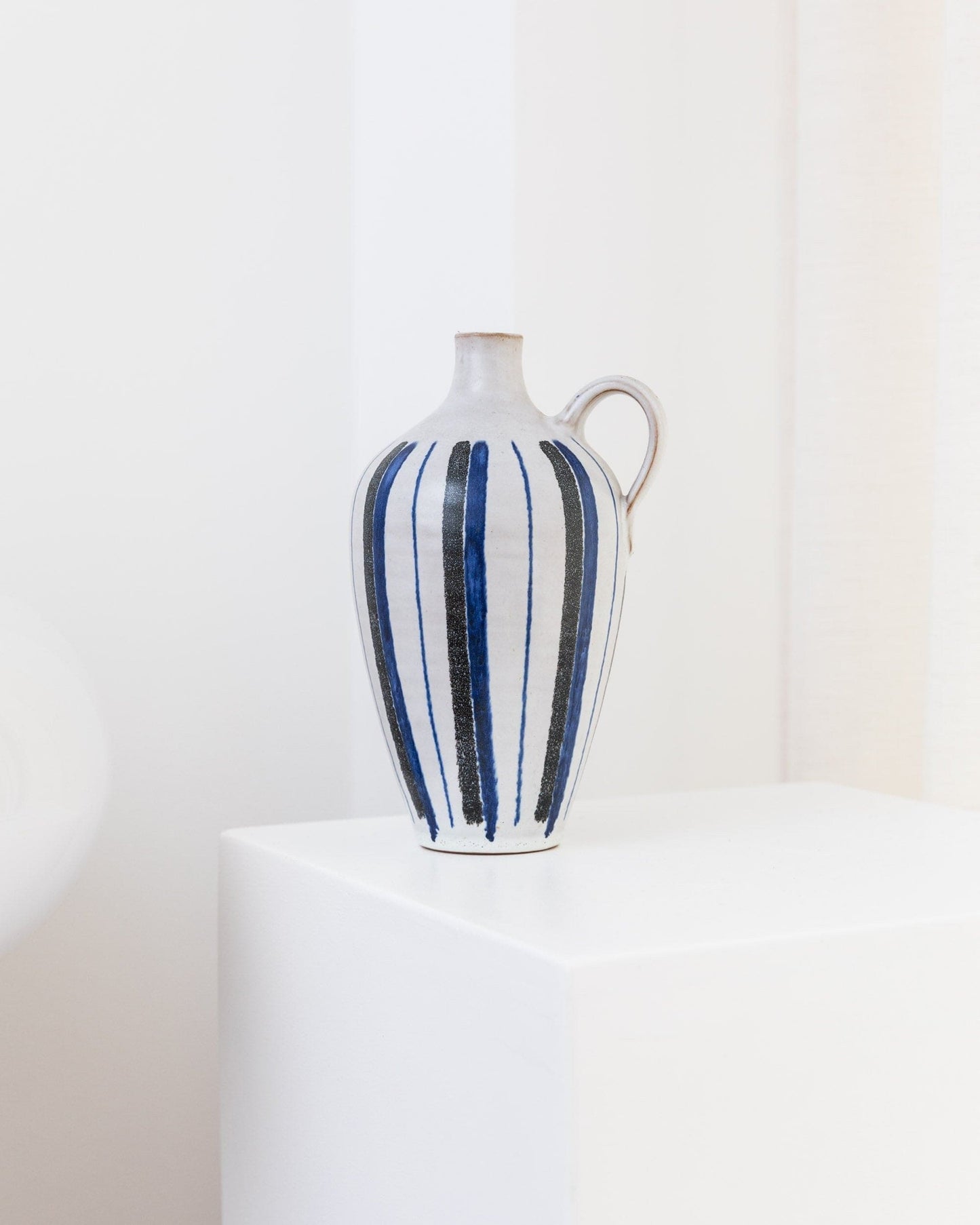 Vase par Friedel pour PGH Bürgel Céramique du milieu du siècle millésime des années 1960