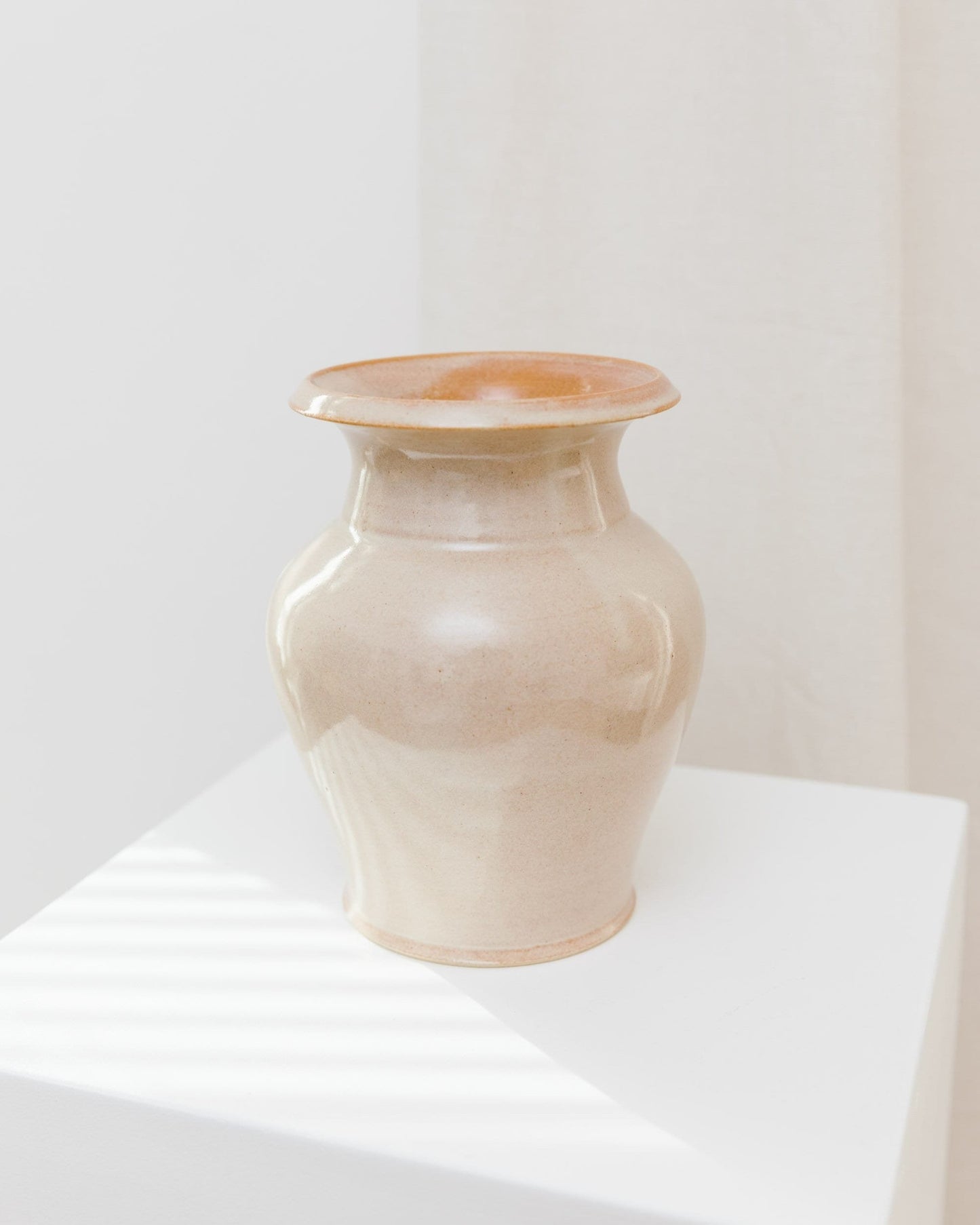 Studio ceramic vase by Matthias Jäkel Naunhof 80s Vintage