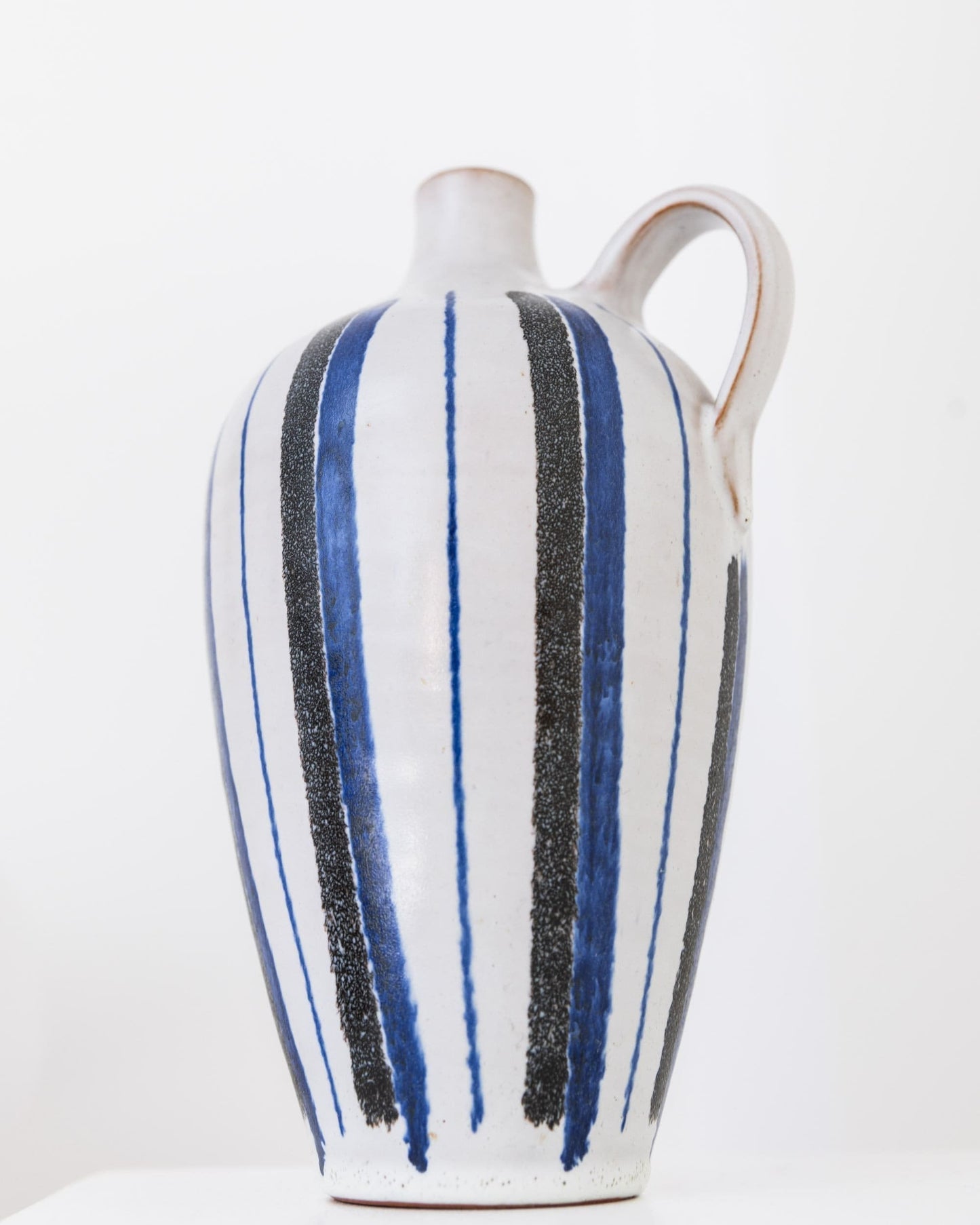 Vase par Friedel pour PGH Bürgel Céramique du milieu du siècle millésime des années 1960