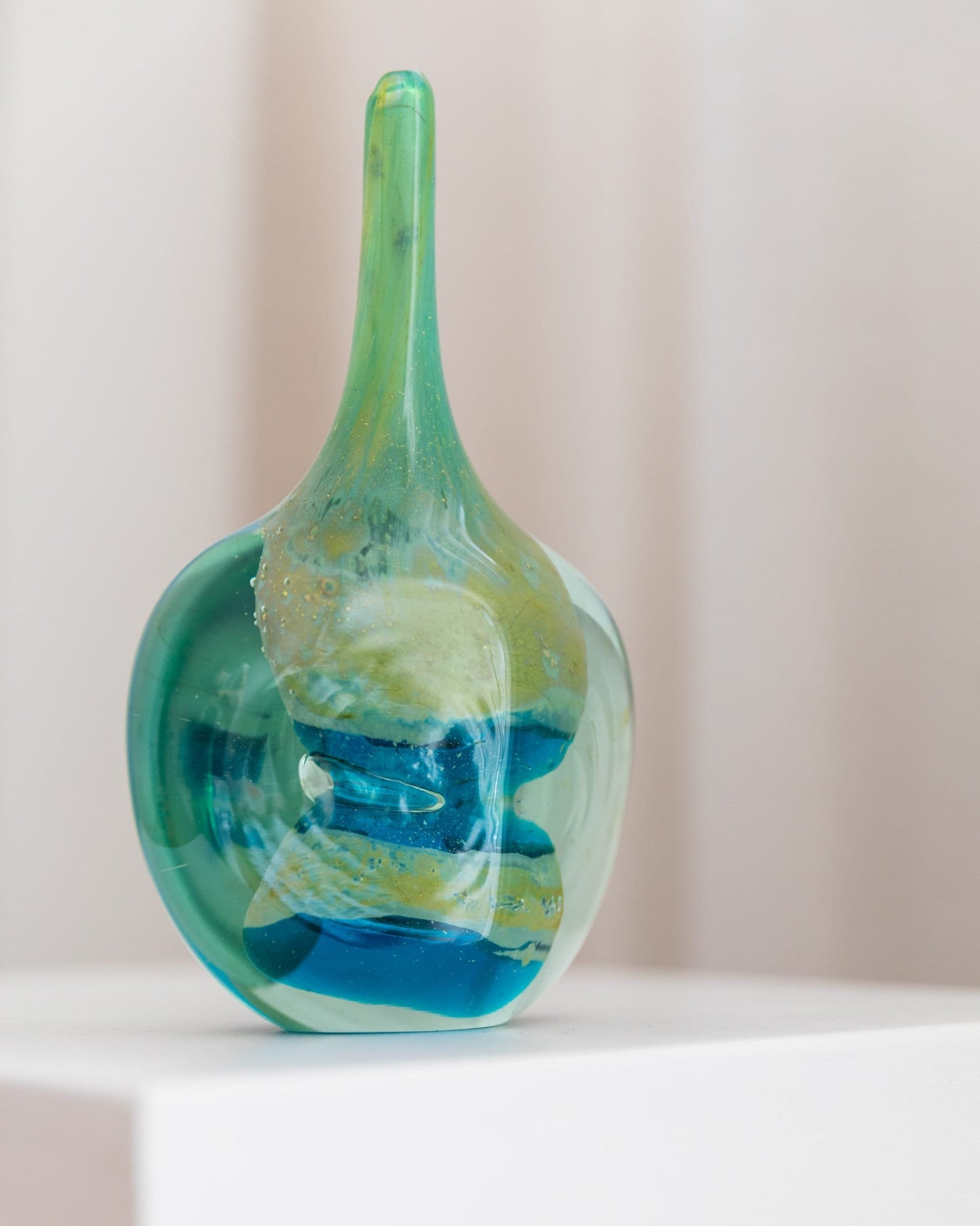 Vase Mdina Lollipop Michael Harris années 1970 vintage