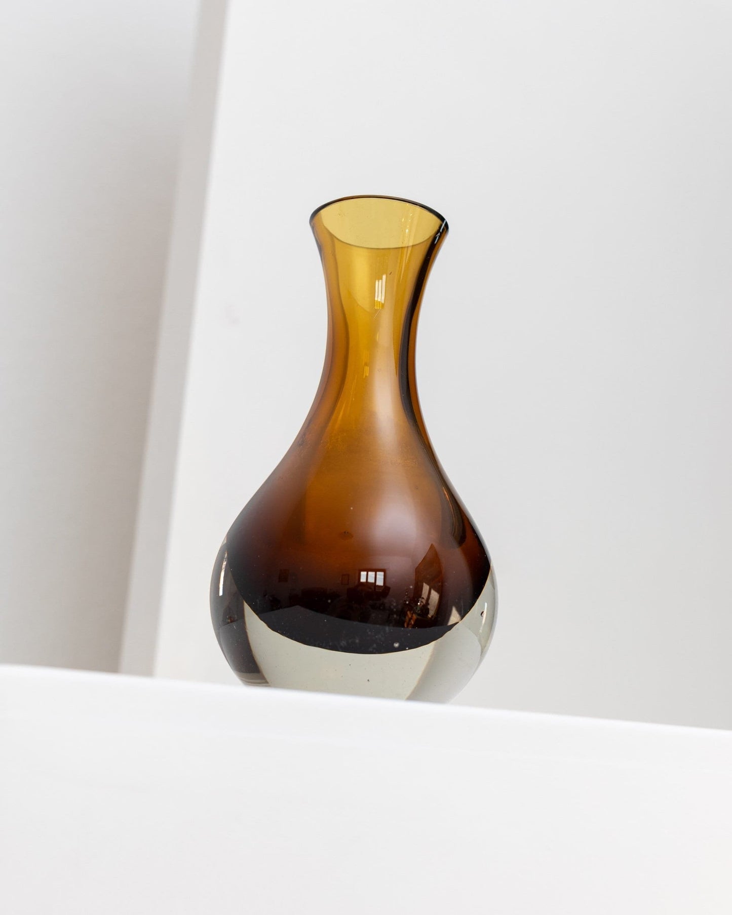 Vase en verre pour Riihimäen Lasi Oy Mid Century Design Tamara Aladin Finlande millésime des années 1960