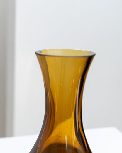 Glass vase for Riihimäen Lasi Oy Mid Century Design Tamara Aladin Finland 1960s Vintage