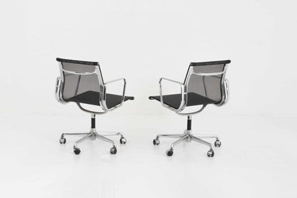 Eames EA 108 office chair by ICF in mesh fabric Vintage