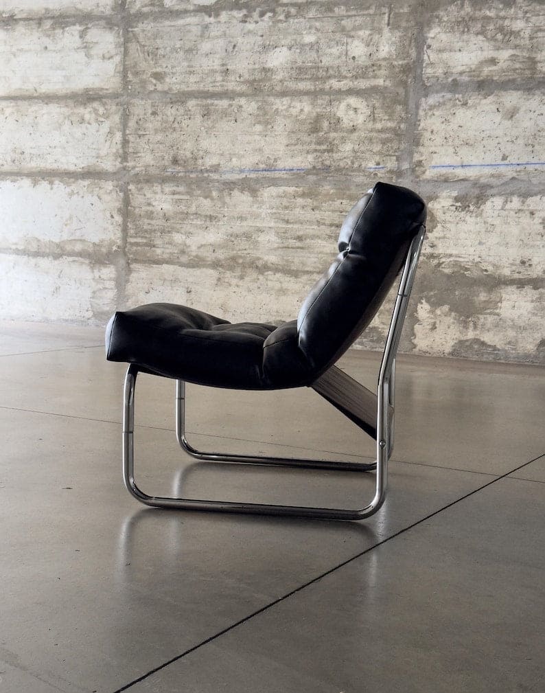 Chaise longue Pixi de Gillis Lundgren pour IKEA | Design vintage du milieu du siècle