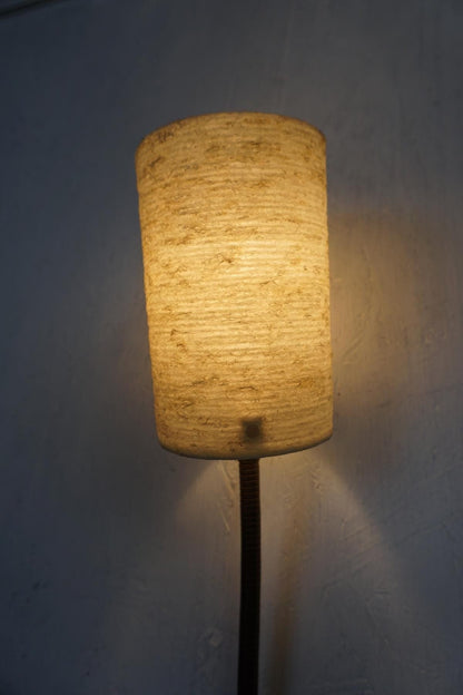 Great wall lamp with shade made of fiberglass vintage