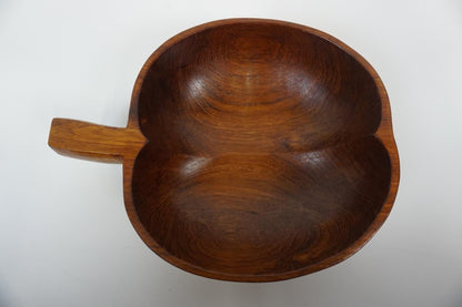 Handmade teak bowl vintage