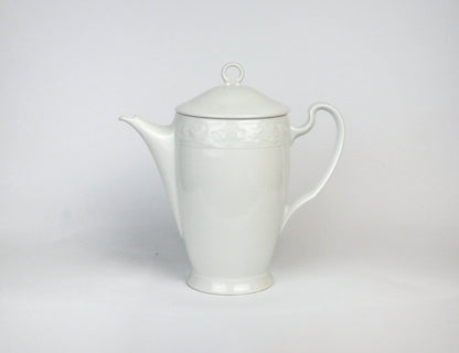 vintage Schirnding Bavière Théière En Porcelaine Cafetière Mid Century 50s 60s 70s Allemagne