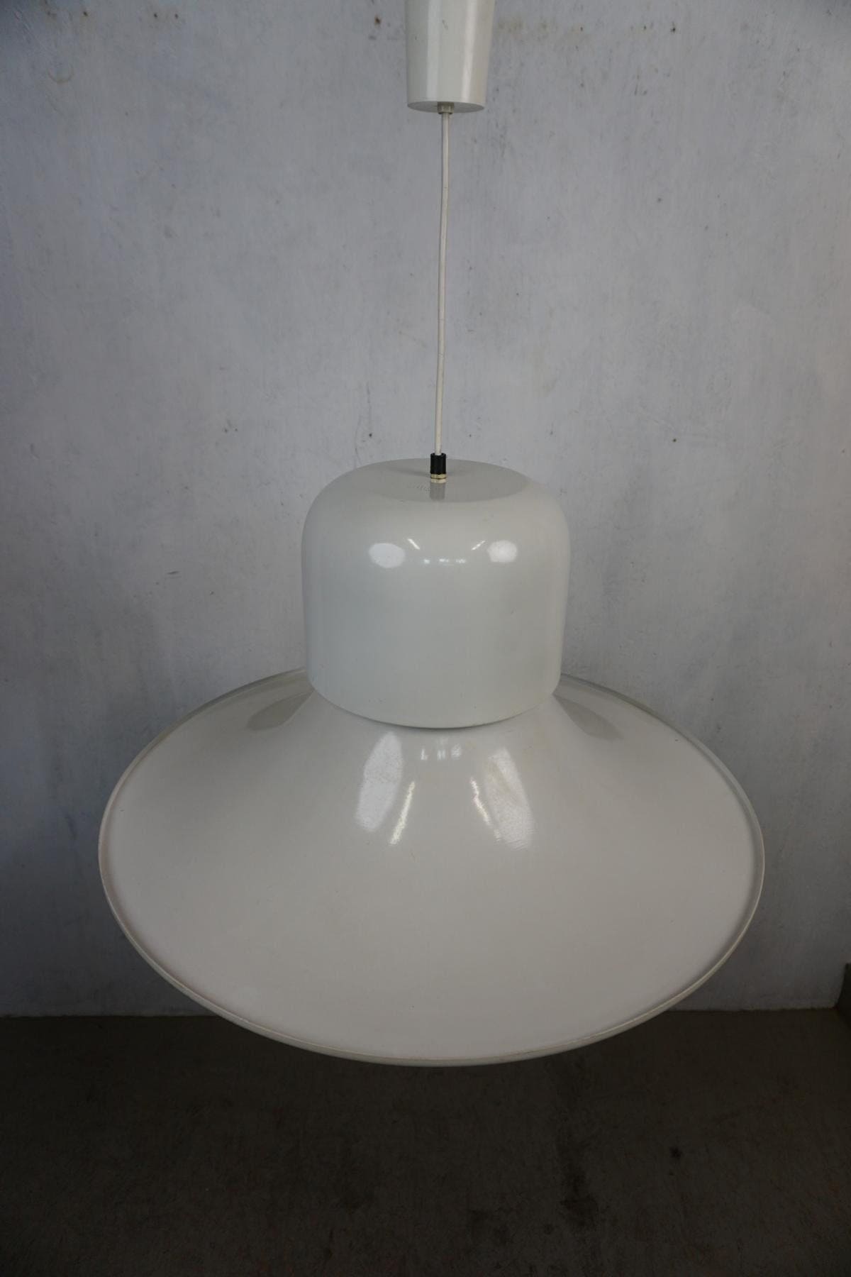 Original Stilnovo ceiling lamp The Hat Design Joe Colombo Vintage