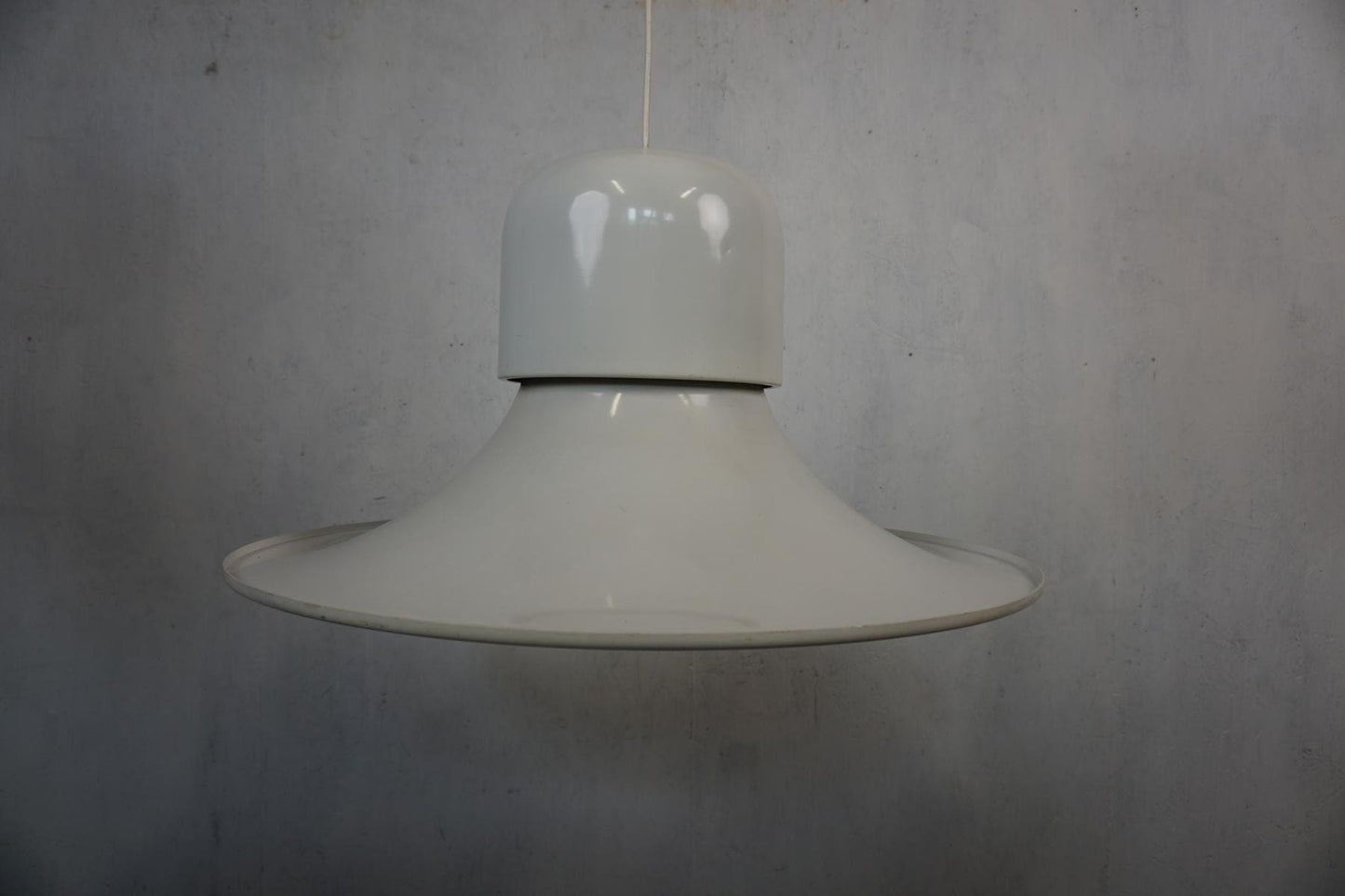 Original Stilnovo ceiling lamp The Hat Design Joe Colombo Vintage