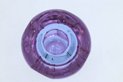 Vintage vase Vaclav Hanus for Jablonecke sklarny Bohemia Czech Alexandrite glass Neodymium Zelezny Brod ZBS Železnobrodské sklárny Moser Hoffmann