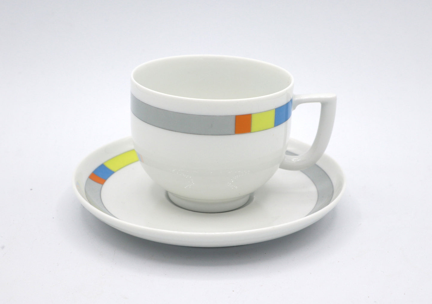 SET Vintage Arzberg Memphis Milano Kaffee Kannen City Modern Art Cafeteria Lutz Rabold 80er 90er Porzellan Postmodern Teekanne Kaffeekanne