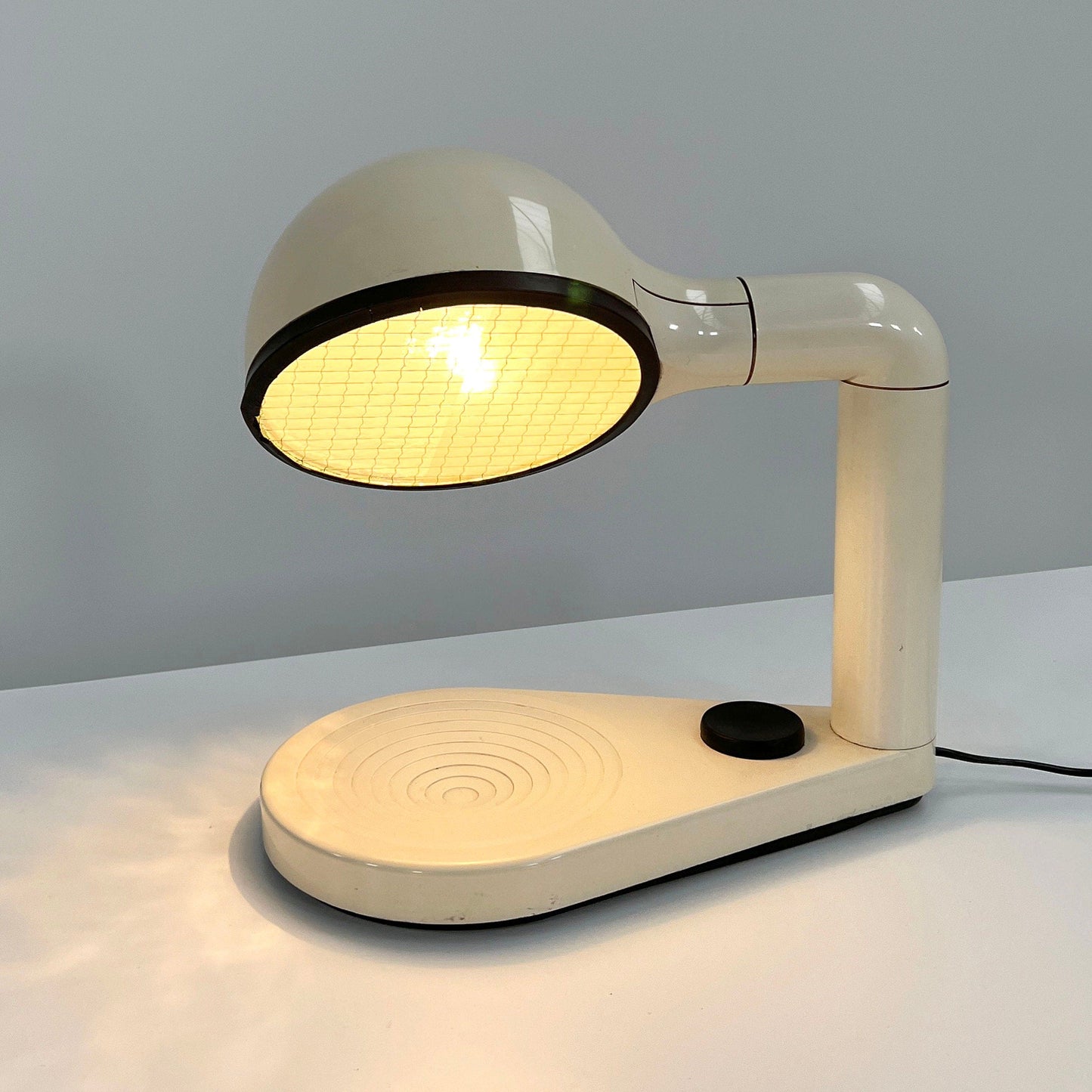 Lampe de bureau Drive par Adalberto Dal Lago pour Bieffeplast, vintage 1970