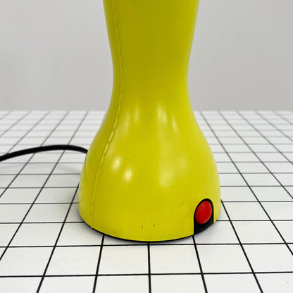 Lampe de table Gilda jaune par Silvia Capponi pour Artemide, vintage 1990