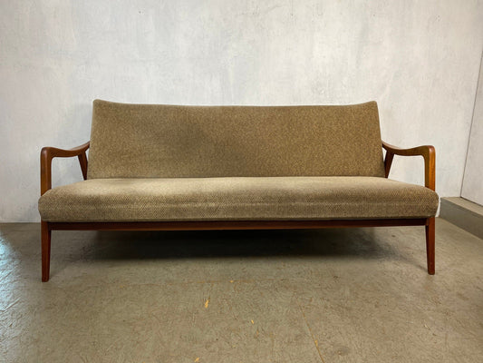 Filigree teak sofa in Scandinavian design