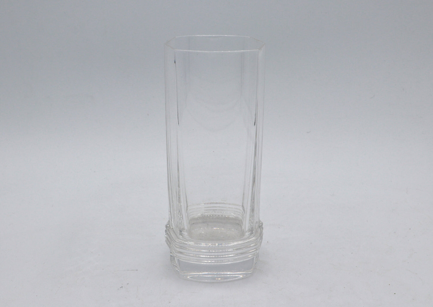 6 Vintage Christian Dior Crystal Longdrink Gläser 80er Art Deco Revival Maritim Highball Kristall Glas Trinkgläser Handgemacht Home Casa