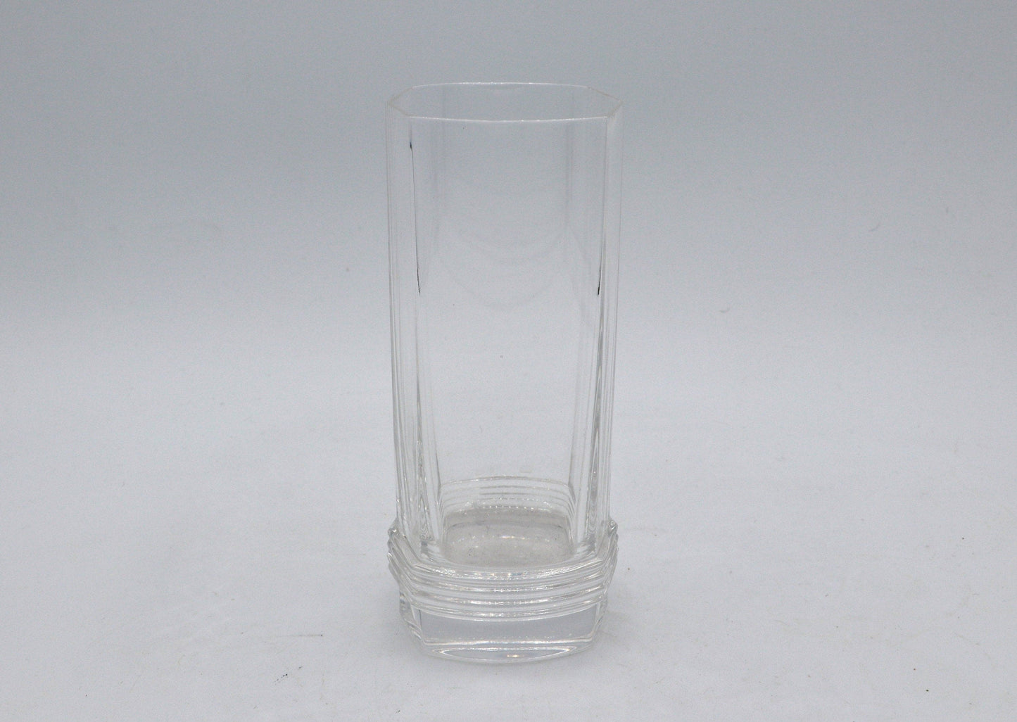 6 Vintage Christian Dior Crystal Longdrink Gläser 80er Art Deco Revival Maritim Highball Kristall Glas Trinkgläser Handgemacht Home Casa