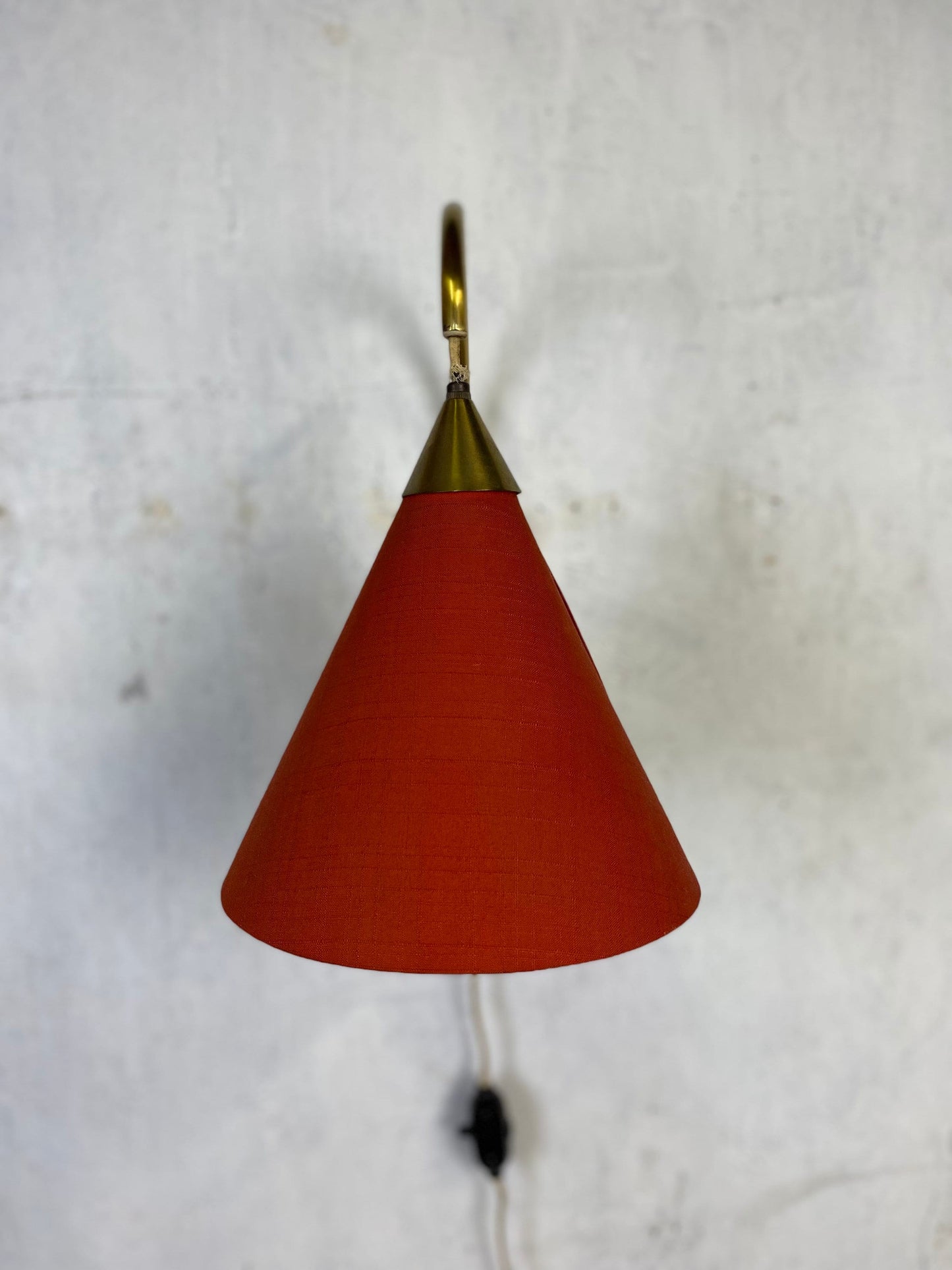 Dekorative Wandlampe aus den 50er Jahren Vintage