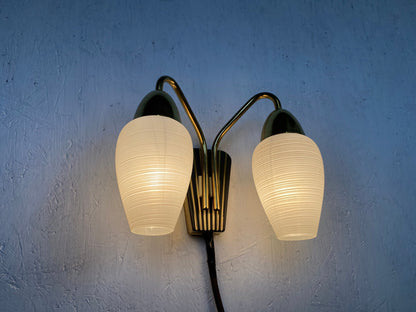 Great wall lamp in typical fifties style vintage