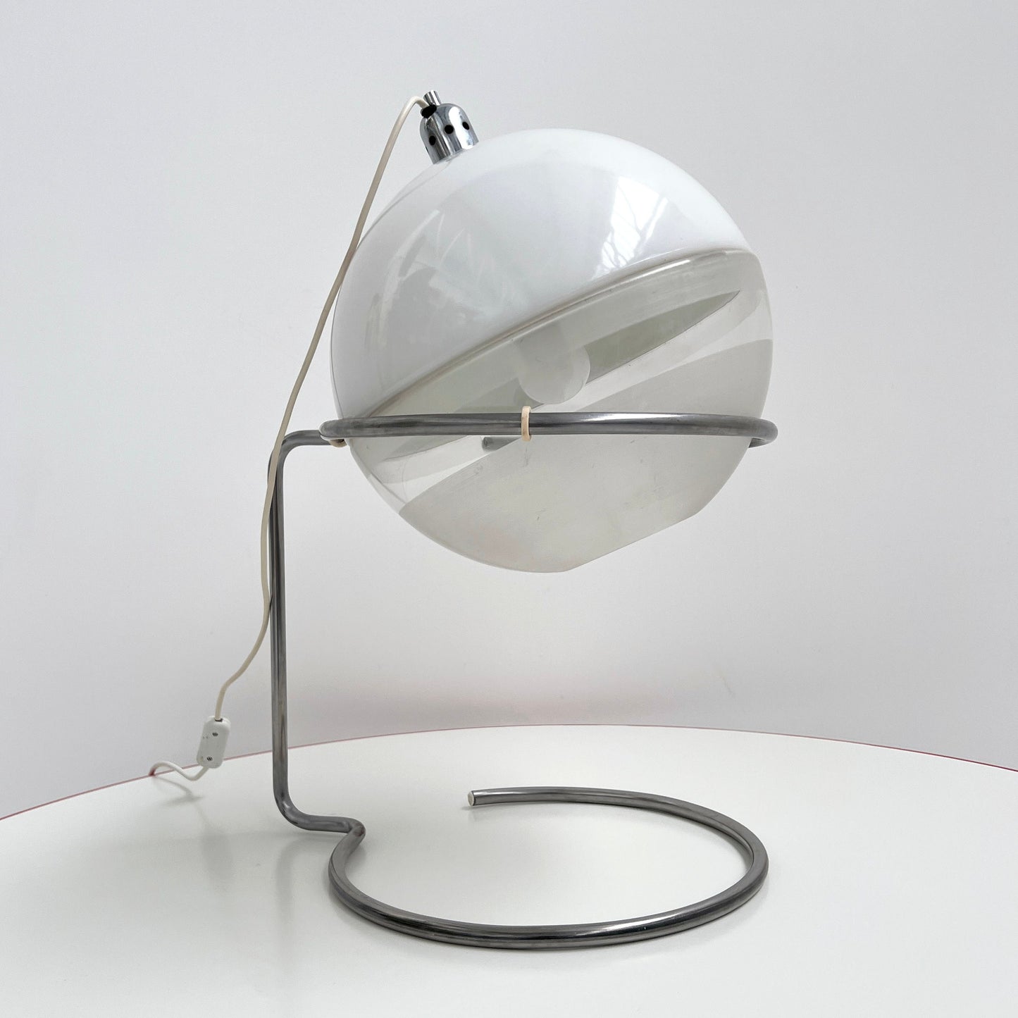 Focus Tischlampe von Fabio Lenci für Guzzini, 1970er Vintage