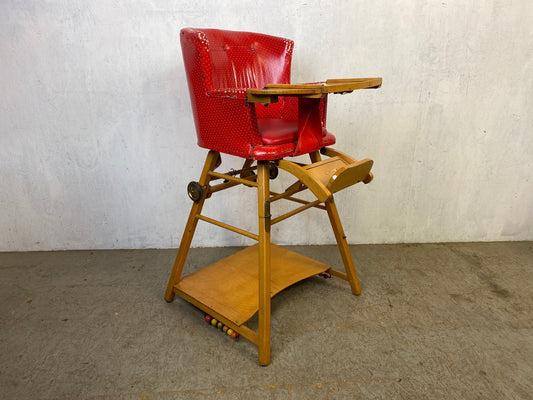 Practical mid-century children's chair from Erbacher Vintage