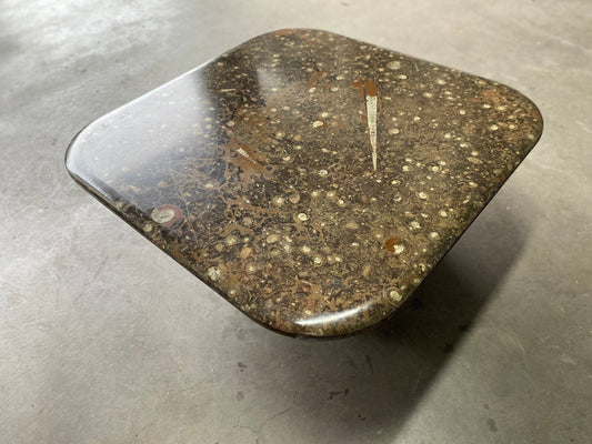 Table basse pompeuse de Ronald Schmitt Collection Fossile Vintage